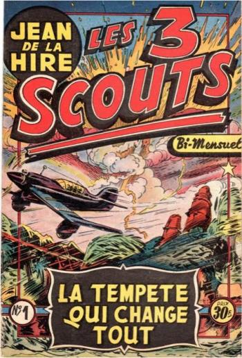 Couverture de l'album Les 3 Scouts - 1. La tempête qui change tout