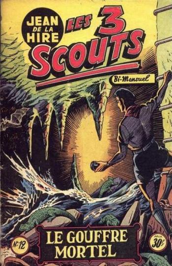 Couverture de l'album Les 3 Scouts - 12. Le gouffre mortel