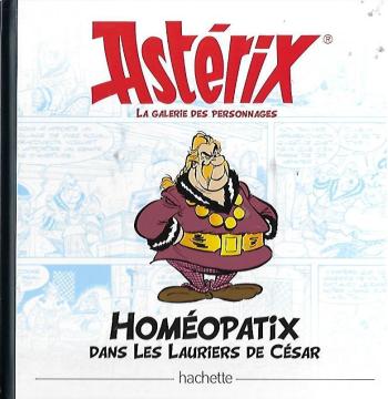 Couverture de l'album Astérix - La Grande Galerie des personnages - 22. Homéopatix dans Les Lauriers de César