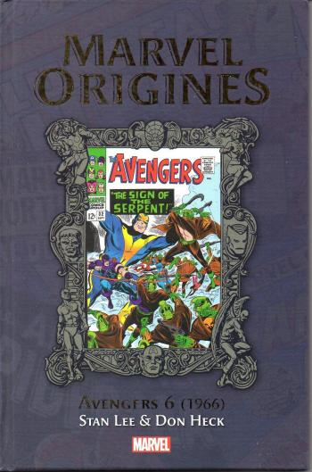 Couverture de l'album Marvel Origines (Hachette) - 50. Avengers 6 (1966)