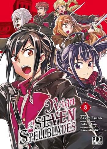 Couverture de l'album Reign of the Seven Spellblades - 8. Tome 8