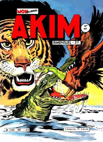 Couverture de l'album Akim - 491. Tigor le terrible