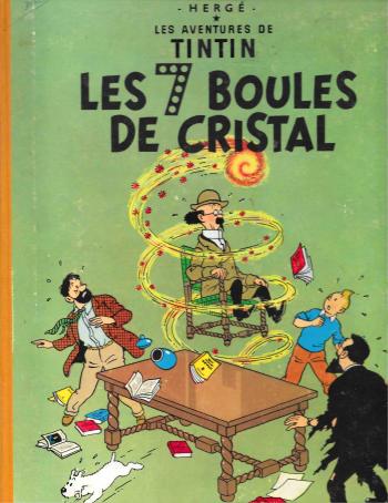 Couverture de l'album Les Aventures de Tintin - 13. Les 7 boules de cristal