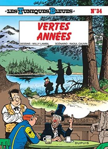 Couverture de l'album Les Tuniques bleues - 34. Vertes années