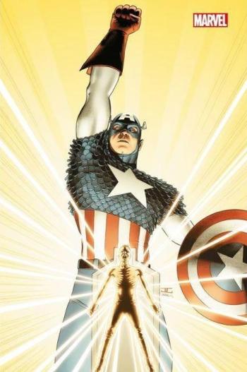 Couverture de l'album Captain America par Ed Brubaker - 3. Captain America Lives - Variant Panini