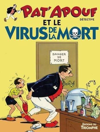 Couverture de l'album Pat'apouf Détective (Du Triomphe) - 11. Pat'Apouf et le virus de la mort