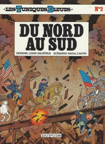 Couverture de l'album Les Tuniques bleues - 2. Du nord au sud