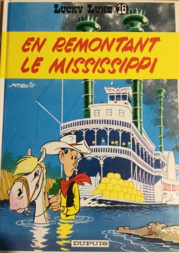 Couverture de l'album Lucky Luke (Dupuis) - 16. En remontant le Mississippi