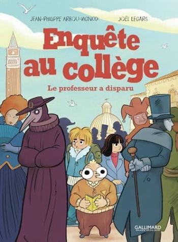 Couverture de l'album Enquête au collège - 2. Le Professeur a disparu