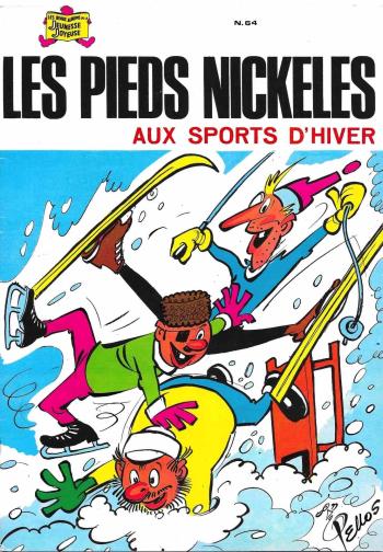 Couverture de l'album Les Pieds Nickelés (3e série - 1946-1988) - 64. Les Pieds Nickelés aux sports d'hiver