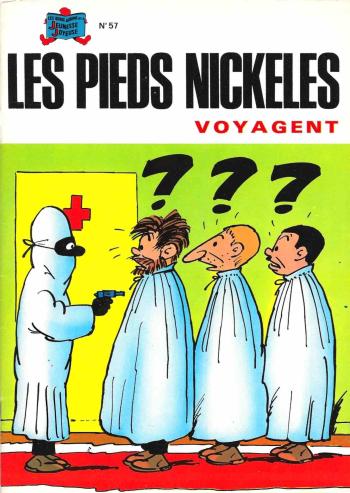 Couverture de l'album Les Pieds Nickelés (3e série - 1946-1988) - 57. Les Pieds Nickelés voyagent