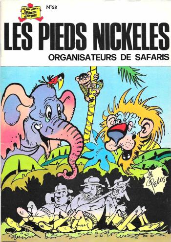 Couverture de l'album Les Pieds Nickelés (3e série - 1946-1988) - 68. Les Pieds Nickelés organisateurs de safaris