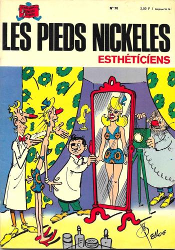 Couverture de l'album Les Pieds Nickelés (3e série - 1946-1988) - 70. Les Pieds Nickelés esthéticiens