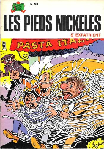Couverture de l'album Les Pieds Nickelés (3e série - 1946-1988) - 95. Les Pieds Nickelés s'expatrient