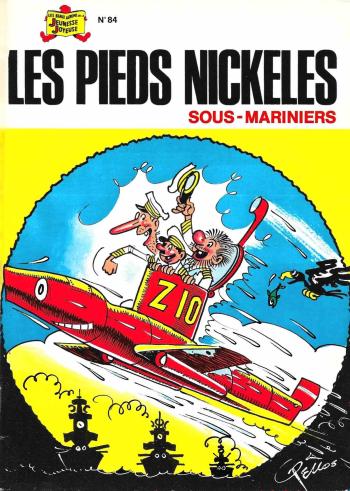 Couverture de l'album Les Pieds Nickelés (3e série - 1946-1988) - 84. Les Pieds Nickelés sous-mariniers