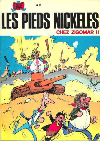 Couverture de l'album Les Pieds Nickelés (3e série - 1946-1988) - 76. Les Pieds Nickelés chez Zigomar II