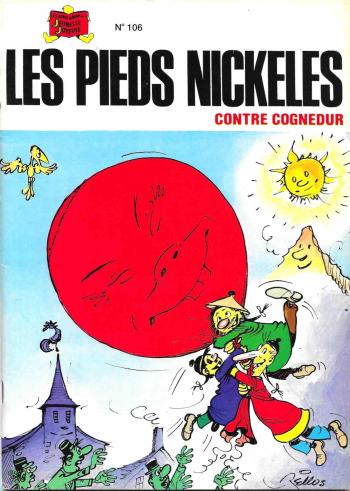 Couverture de l'album Les Pieds Nickelés (3e série - 1946-1988) - 106. Les Pieds Nickelés contre Cognedur