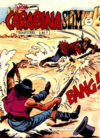 Couverture de l'album Carabina Slim - 120. La traque sur le fleuve