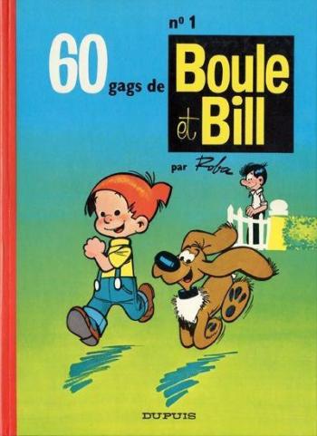 Couverture de l'album Boule & Bill - 1. 60 gags de Boule & Bill