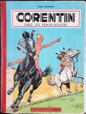 Couverture de l'album Corentin - 3. Corentin chez les Peaux-Rouges