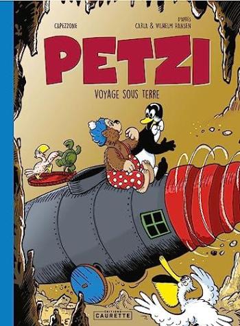 Couverture de l'album Petzi (Chours - Caurette) - 5. Petzi voyage sous terre
