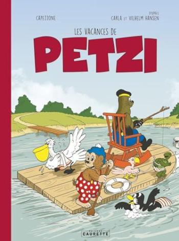 Couverture de l'album Petzi (Chours - Caurette) - 6. Les vacances de Petzi