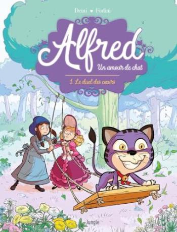 Couverture de l'album Alfred, un amour de chat ! - 1. Le duel des Cœurs
