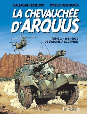 Couverture de l'album La Chevauchée d'Arquus - 2. 1941-2020 : De l'atome à scorpion