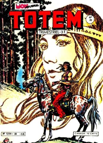 Couverture de l'album Totem (Aventures et Voyages) - 39. L'étalon fauve