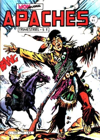 Couverture de l'album Apaches - 91. L'homme au foulard rouge