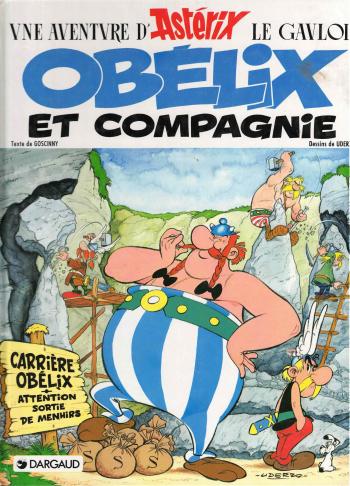 Couverture de l'album Astérix - 23. Obélix et Compagnie