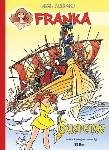 Couverture de l'album Franka (BD Must) - 26. Suspense (couverture "Drakkar")