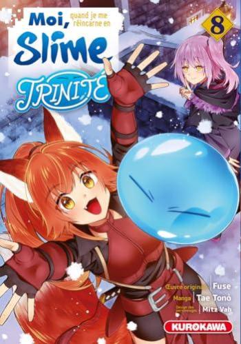 Couverture de l'album Moi, quand je me réincarne en Slime - Trinité - 8. Tome 8