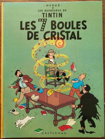 Couverture de l'album Les Aventures de Tintin - 13. Les 7 boules de cristal