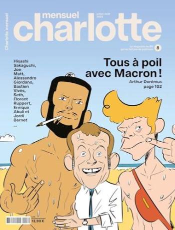 Couverture de l'album Charlotte Mensuel - 8. Tous à poil avec Macron !