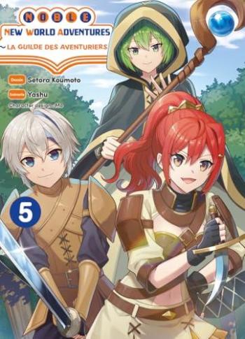Couverture de l'album Noble new world adventures - La guilde des aventuriers - 5. Tome 5