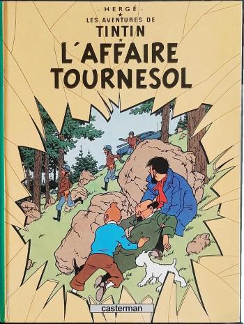 Couverture de l'album Les Aventures de Tintin - 18. L'Affaire Tournesol