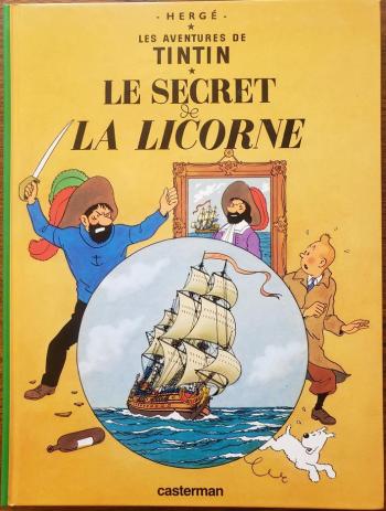 Couverture de l'album Les Aventures de Tintin - 11. Le Secret de la Licorne