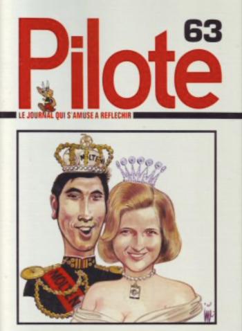 Couverture de l'album Recueil du journal Pilote - 63. Recueil n° 63