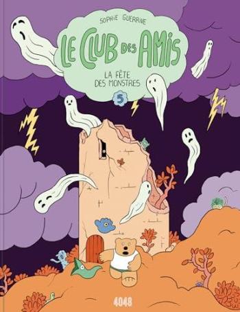 Couverture de l'album Le club des amis - 5. La Fête des monstres