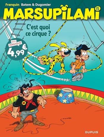 Couverture de l'album Marsupilami - 15. C'est quoi ce cirque ?