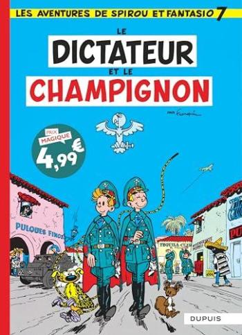 Couverture de l'album Spirou et Fantasio - 7. Le Dictateur et le champignon