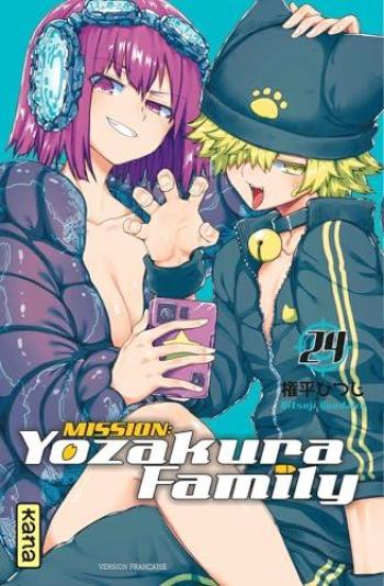 Couverture de l'album Mission : Yozakura family - 24. Tome 24