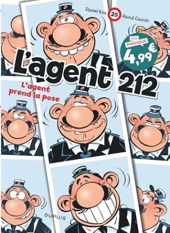 Couverture de l'album L'Agent 212 - 25. L'agent prend la pose