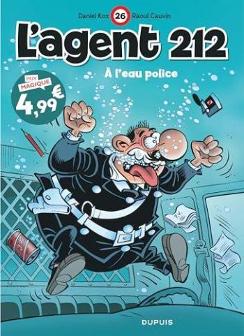 Couverture de l'album L'Agent 212 - 26. À l'eau police