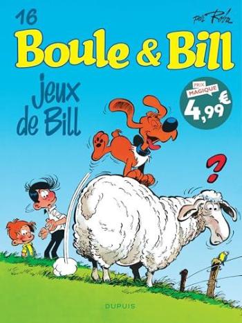 Couverture de l'album Boule & Bill (dès 2000) - 16. Jeux de Bill