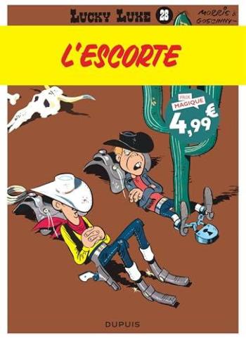 Couverture de l'album Lucky Luke (Dupuis) - 28. L Escorte