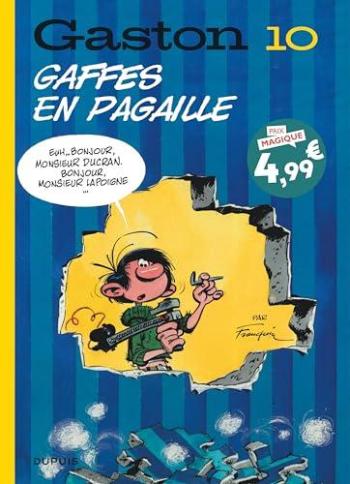 Couverture de l'album Gaston (Édition 2018) - 10. Gaffes en pagaille