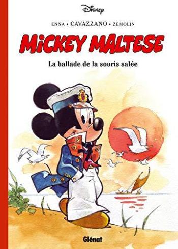 Couverture de l'album Mickey Donald Picsou - Créations originales (Disney - Glénat) - HS. Mickey Maltese - La ballade de la souris salée