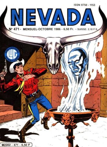 Couverture de l'album Nevada - 471. Cornes d'argent...